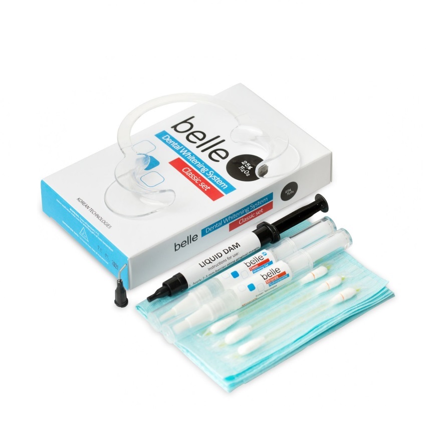 Набор для профессионального отбеливания зубов Belle Classic set 25% H2O2 Набор-для-профессионального-отбеливания-зубов-Belle-Classic