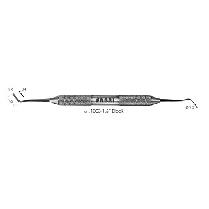 ШТОПФЕР-ГЛАДИЛКА СРЕДНЯЯ FABRI 1303-1,5F Black