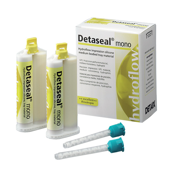 Detaseal hydroflow mono силикон для оттисков, 2х50 мл Detaseal hydroflow mono силикон для оттисков, 2х50 мл