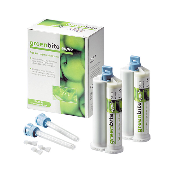 Greenbite apple, материал для регистрации прикуса Greenbite apple, материал для регистрации прикуса
