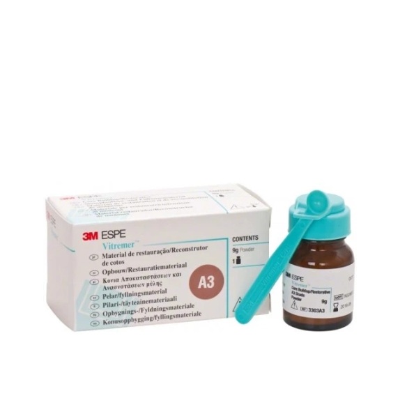 Vitremer™ А3 порошок, стеклоиономерный пломбировочный материал, 9г, арт. 3303