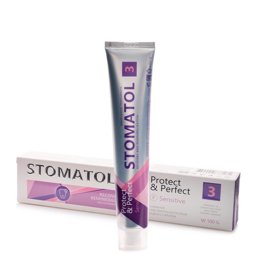 Зубная паста Stomatol Sensitive Профилактическая 100гр Зубная паста Stomatol Sensitive Профилактическая 100гр