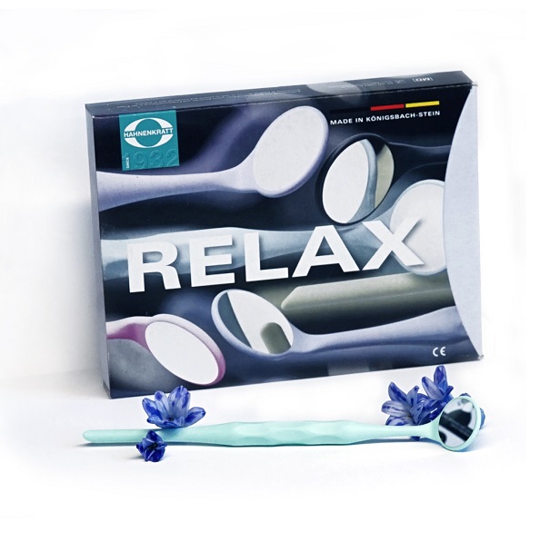 Ультраяркие родиевые зеркала с ручкой RELAX FS ULTRA цвет pastel mint Ультраяркие родиевые зеркала с ручкой RELAX FS ULTRA цвет pastel mint