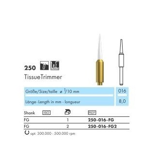 250 016 FG Бор керамический Trimmer 250-016-FG NTI