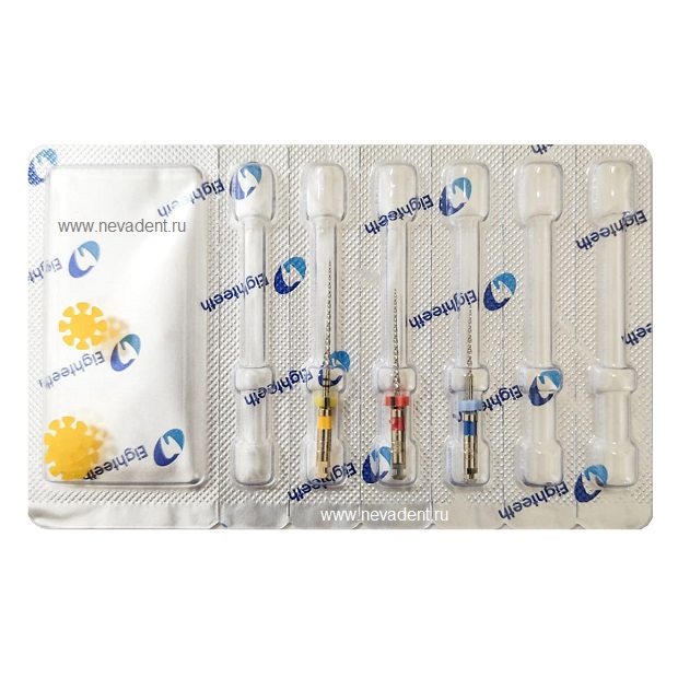 E-FLEX RT Retreatment ass 3шт, Eighteeth