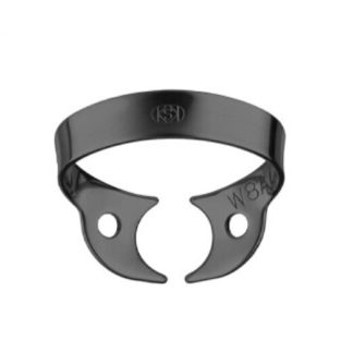 Кламп коффердам для моляров №W8A-Black с черным покрытием (Dentech, Япония)