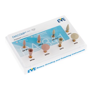 Набор полиров EVE DIACOMP PLUS RA 341 (8 полиров), 9073DN008 (EVE, Германия)
