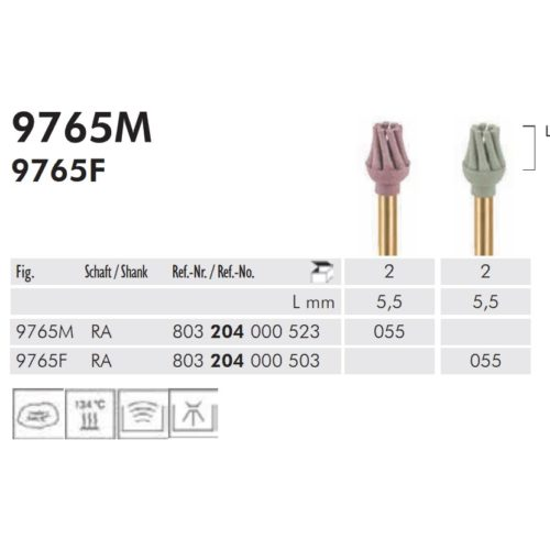 Полир TWIST 9765 RA (серый fine)